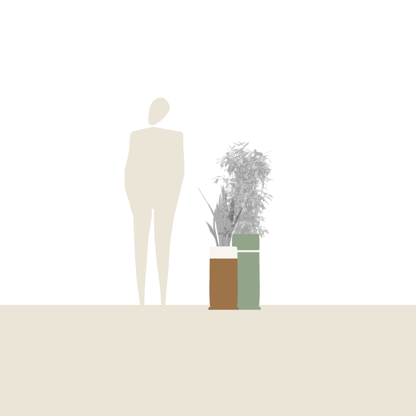 Kit 2 vasos - Punta del Este