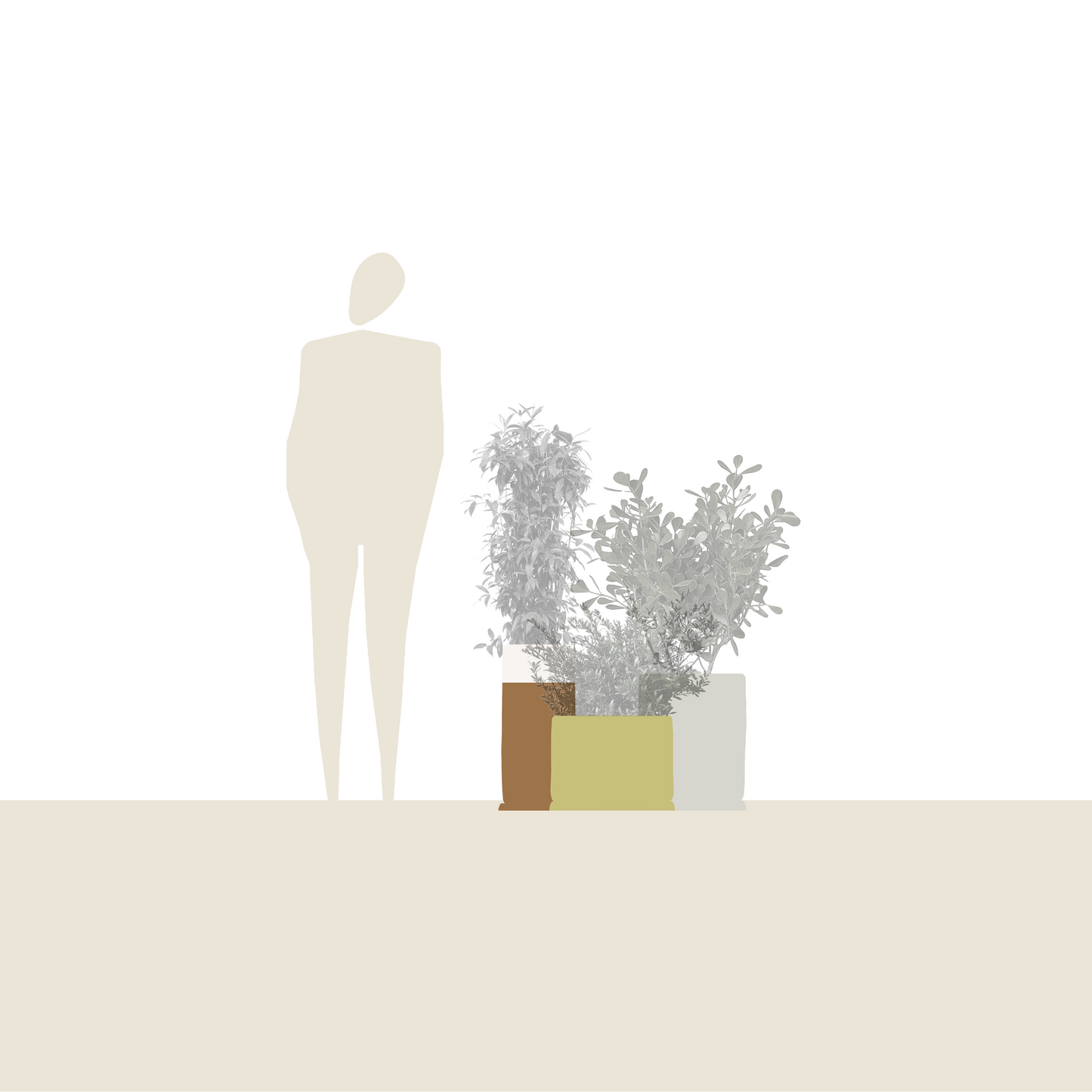 Kit 3 vasos - Punta del Este