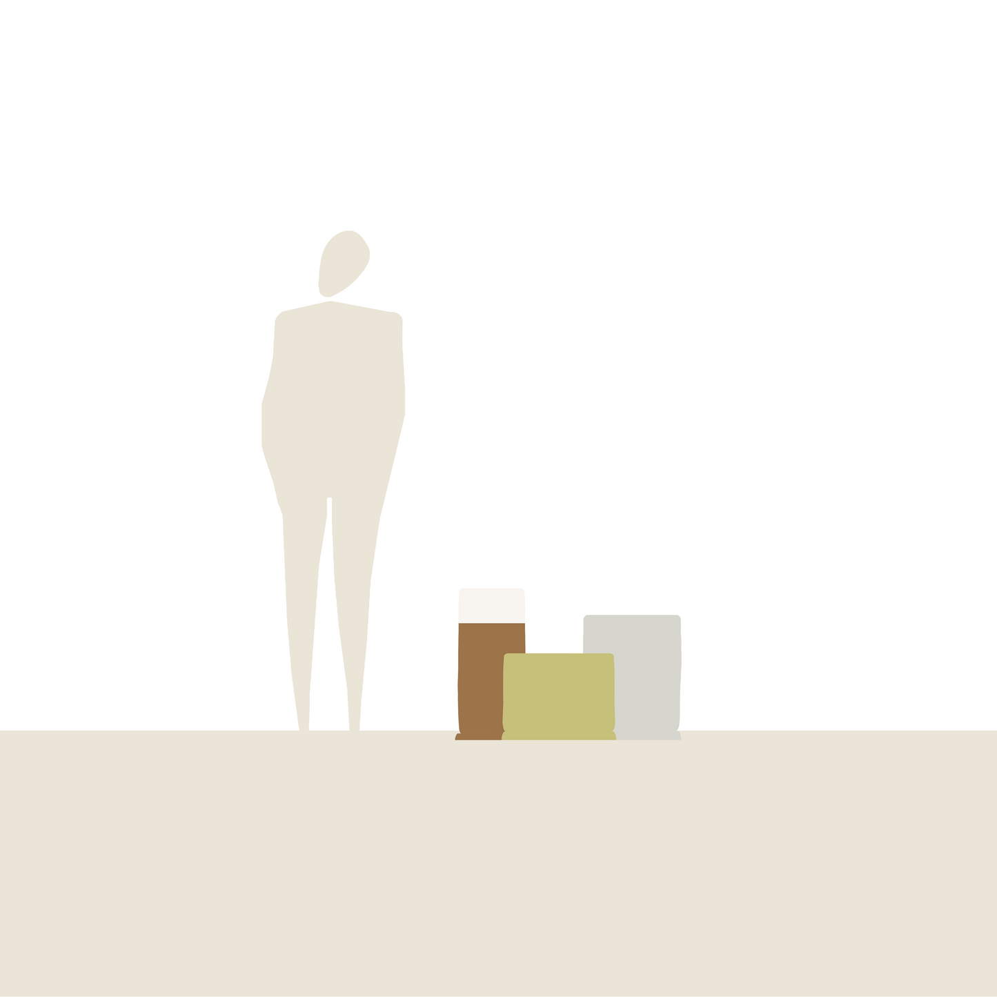 Kit 3 vasos - Punta del Este